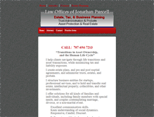 Tablet Screenshot of jonathanpurcell.com